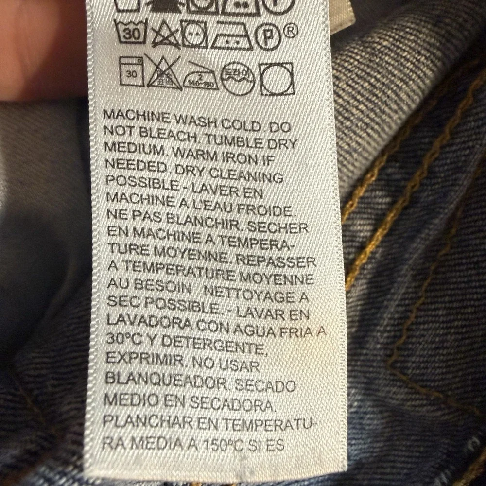 Levi's 505 Men's 32x32 Straight Leg Jeans Medium Wash Classic‎ Fit
